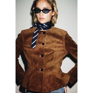 ZARA 100% LEATHER JACKET